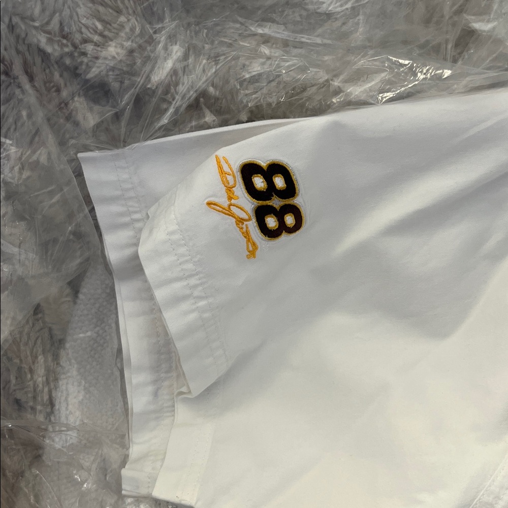 Chase Authentics White Shirt with Gold Embroidery - Picture 5 of 5